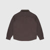 Dickies Duck Canvas LS Shirt - Dark Brown - Back