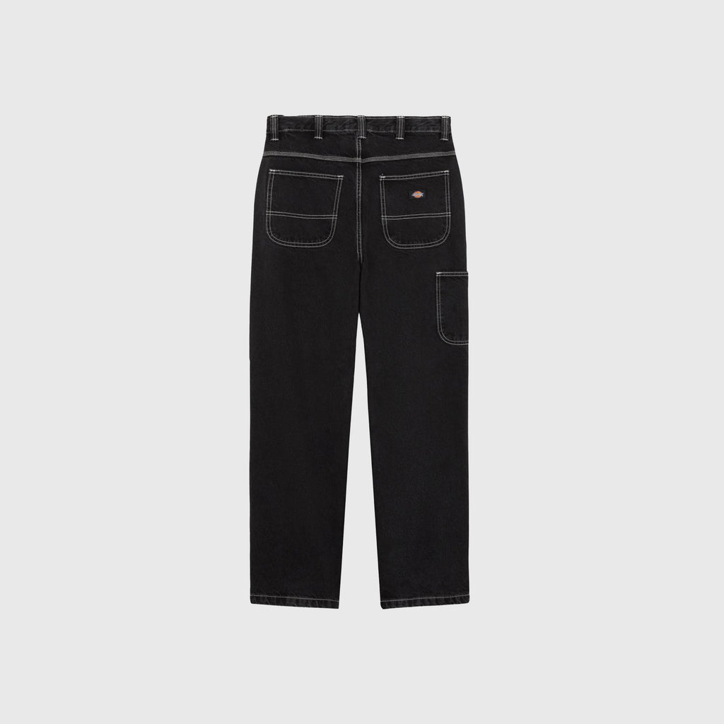 Dickies Madison Baggy Fit Denim - Black Washed - Back