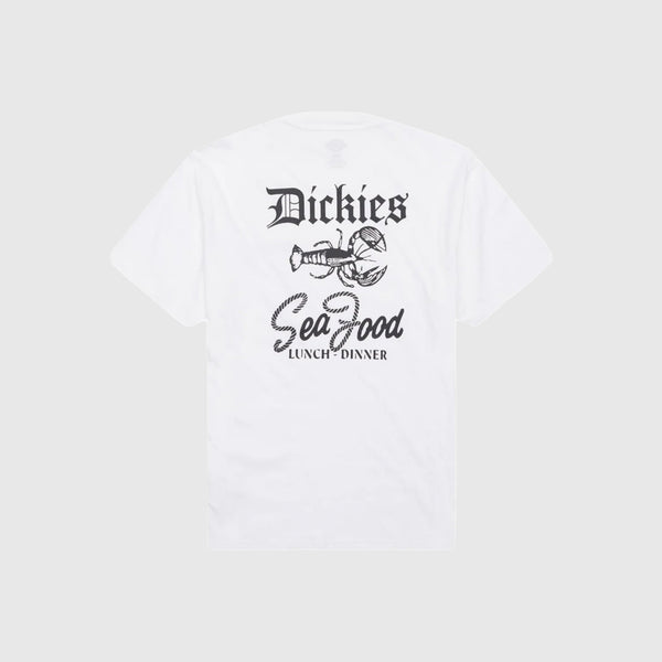 Dickies Diner Tee - White - Back