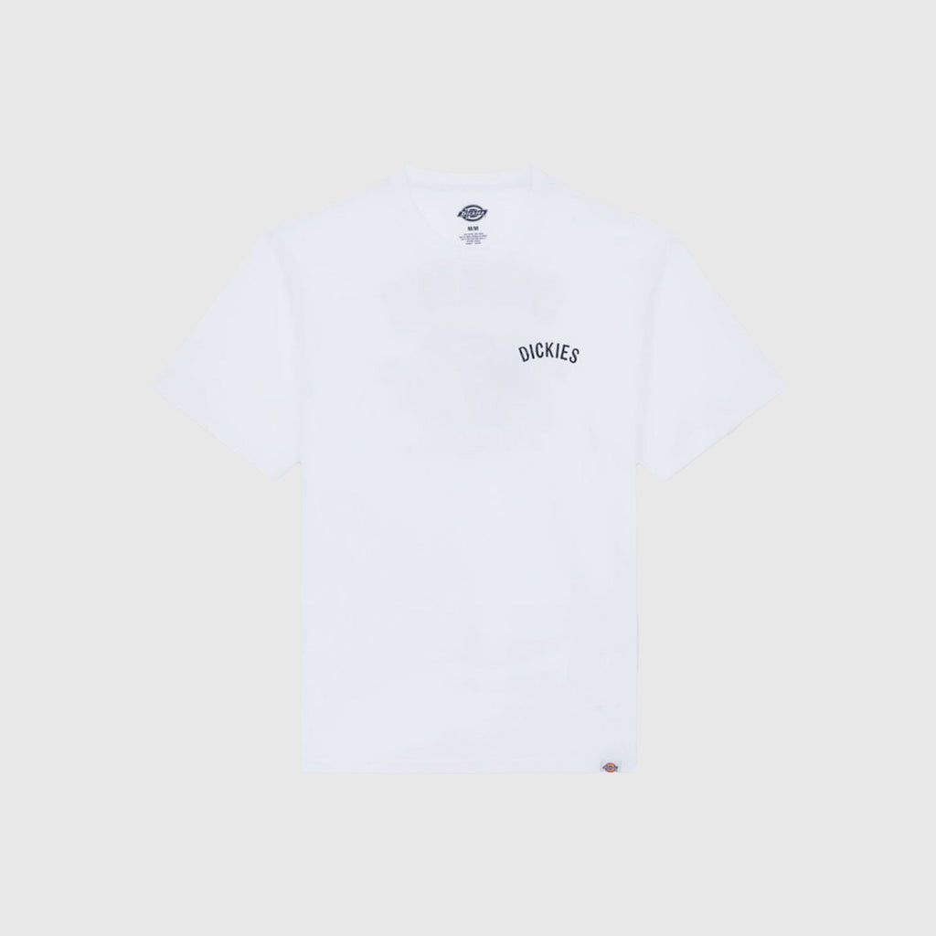 Dickies Snake SS Tee - White - Front