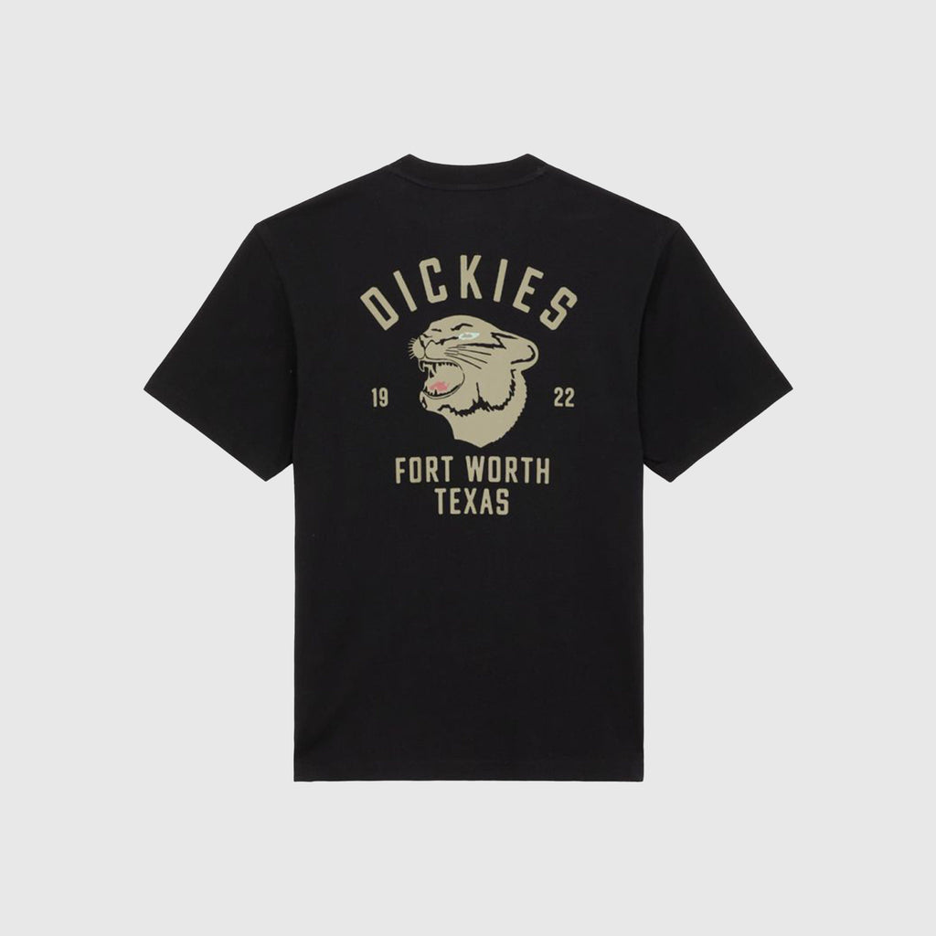 Dickies SS Panther Tee - Black - Back