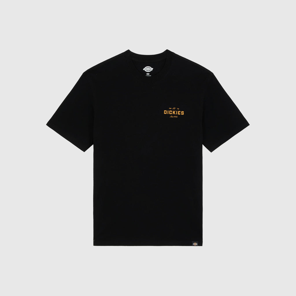 Dickies SS Emblem Tee - Black - Front