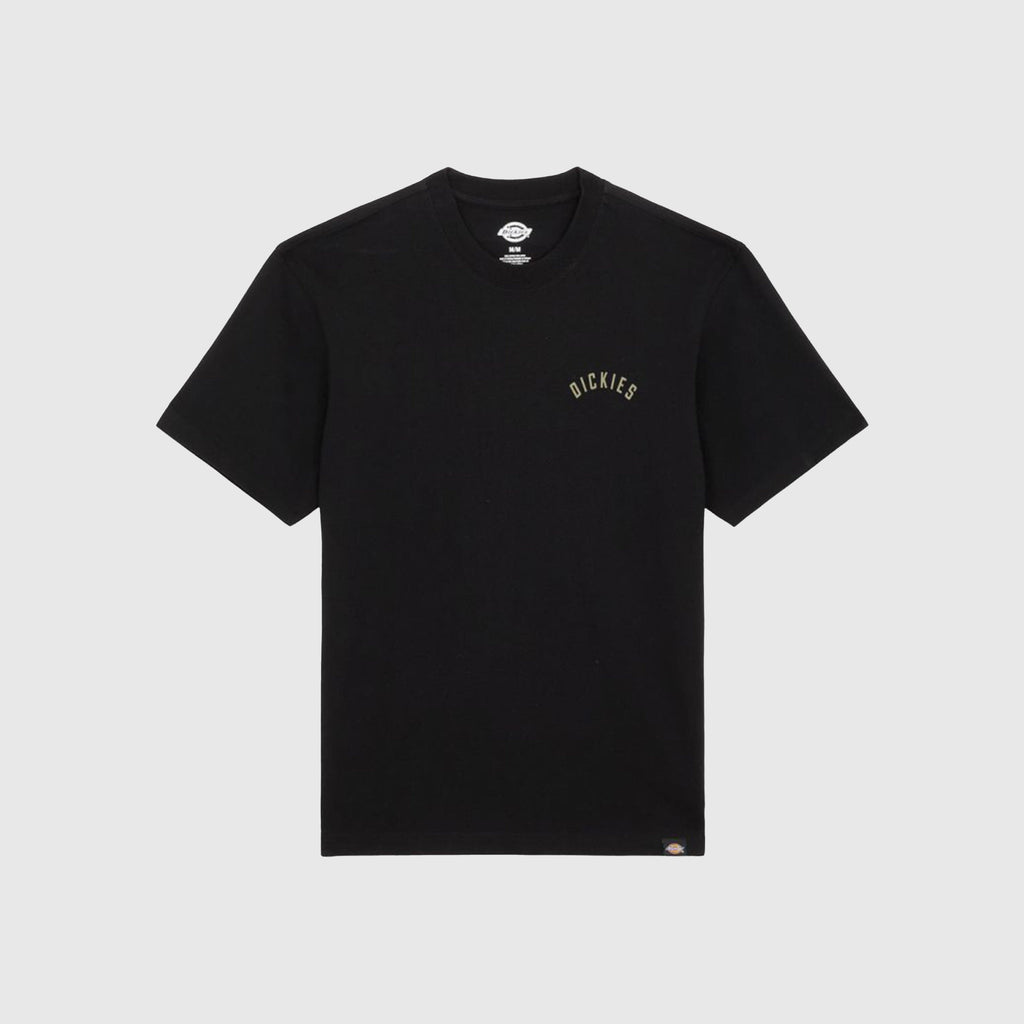 Dickies SS Panther Tee - Black - Front