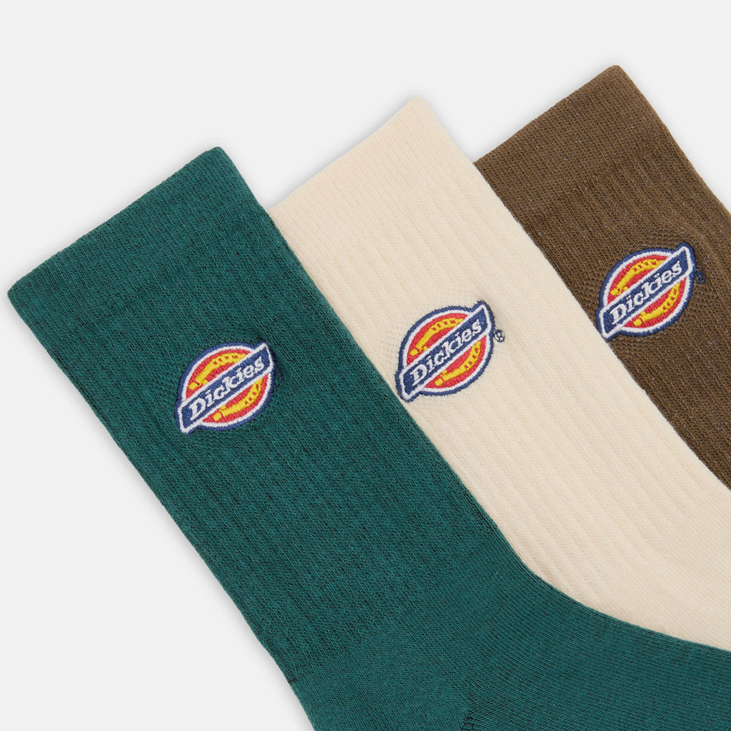 Dickies Valley Grove Sock 3 Pack - Mushroom