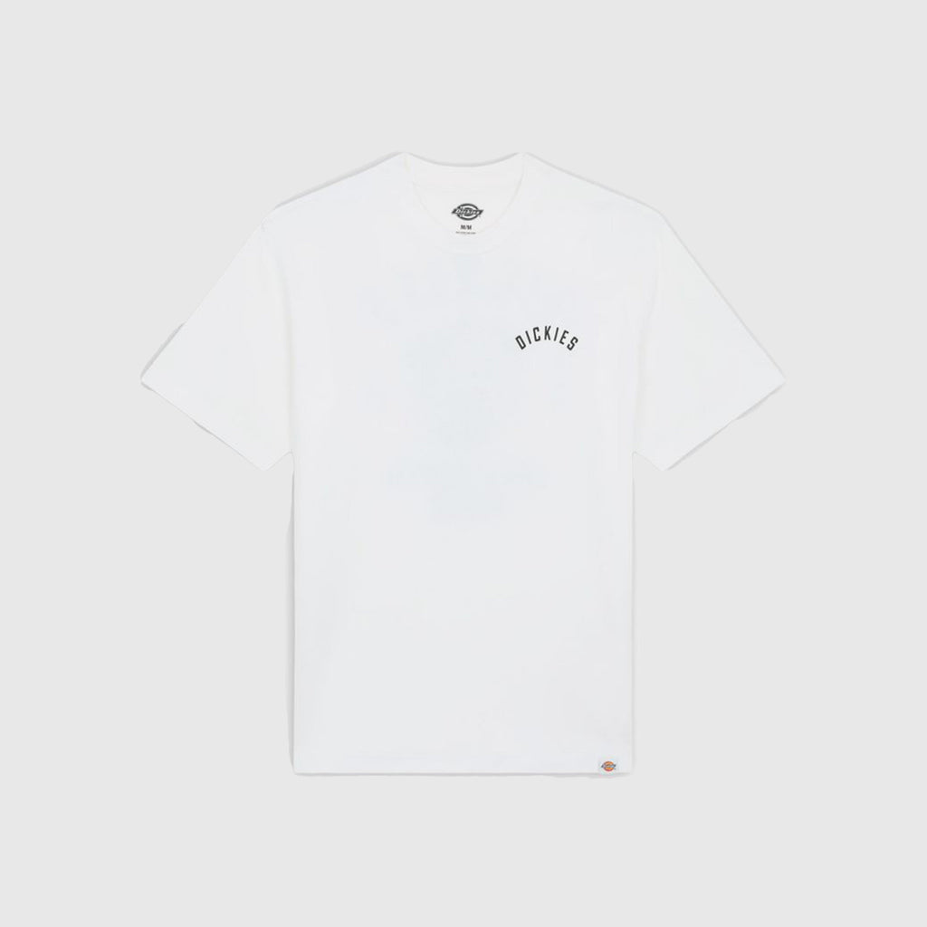 Dickies SS Panther Tee - White - Front