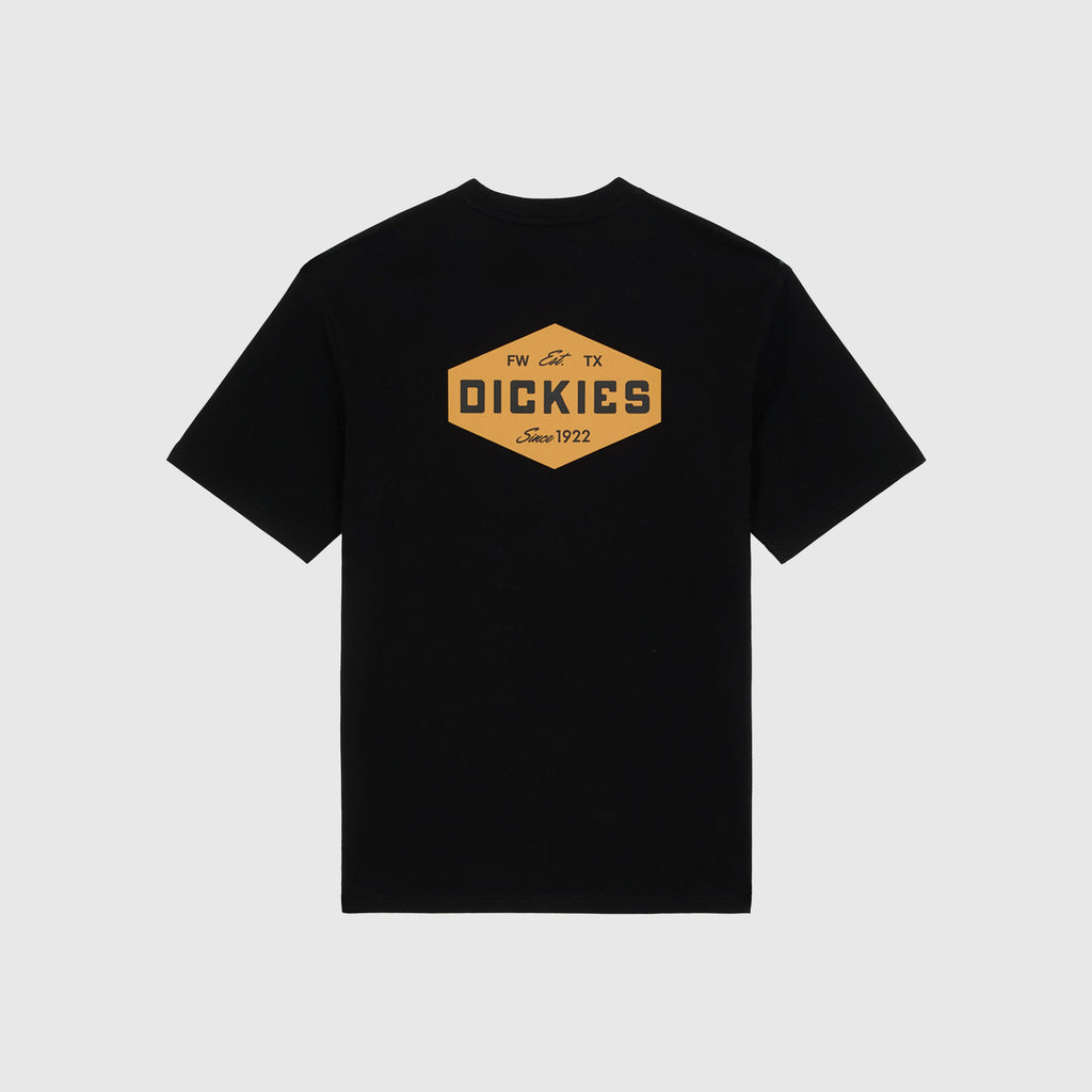 Dickies SS Emblem Tee - Black - Back