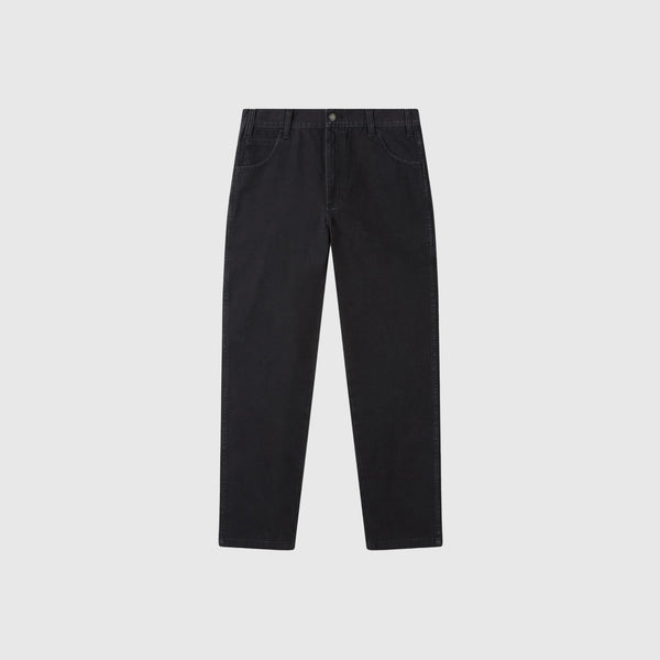 Dickies Canvas Carpenter Lightweight Trousers - Black - Front