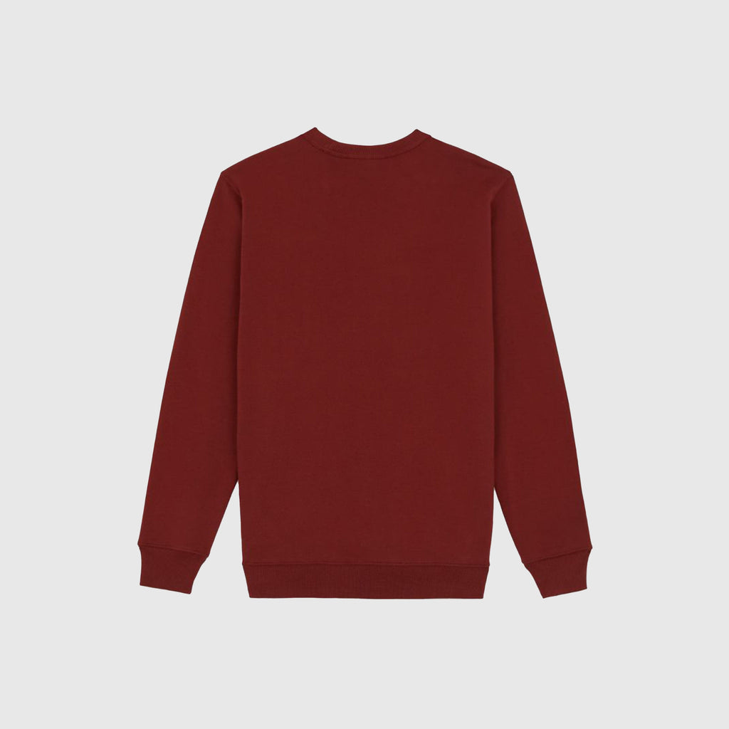 Dickies Aitkin Sweatshirt - Grey / Fire - Back