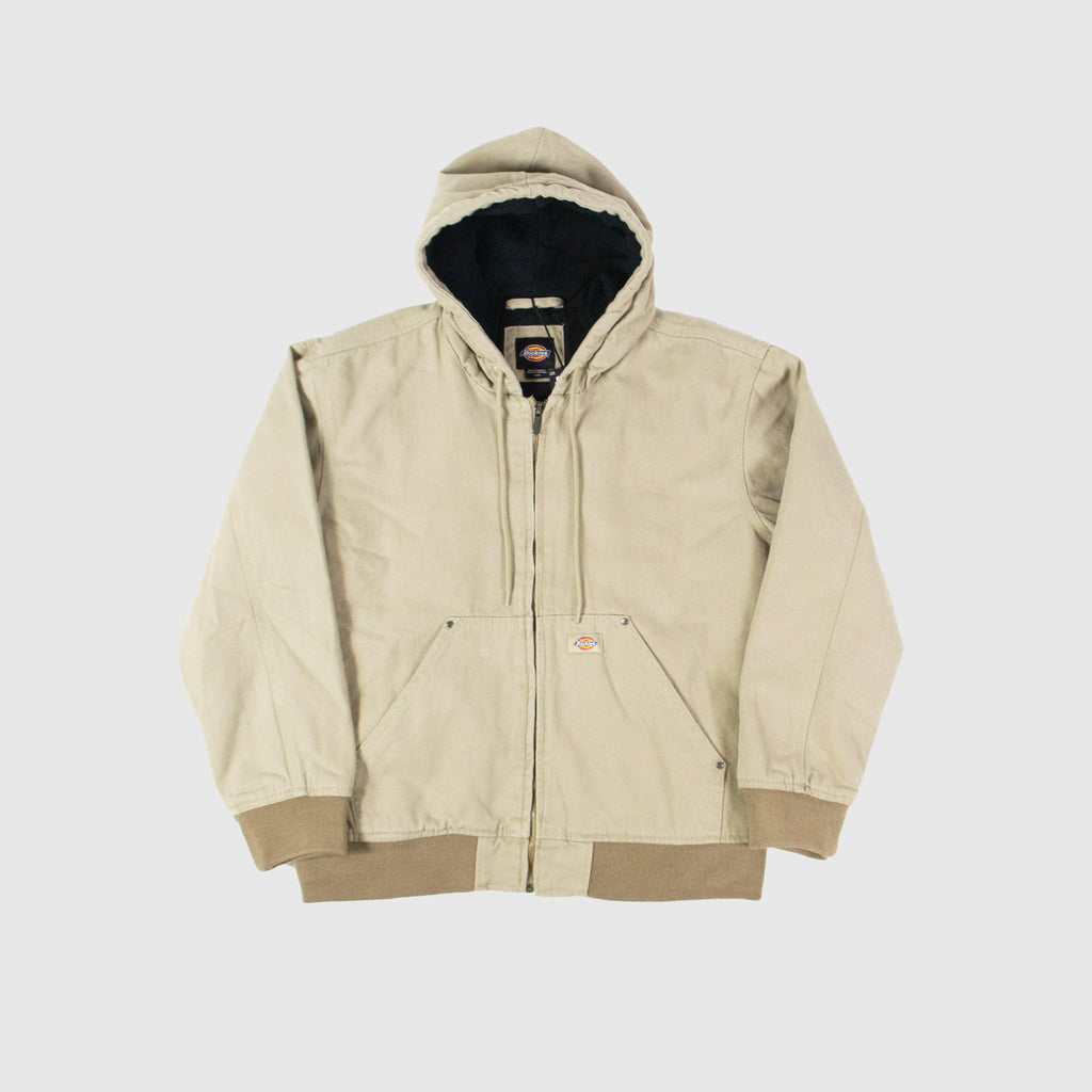Dickies Hilham Hooded Canvas Jacket - Desert Sand Front
