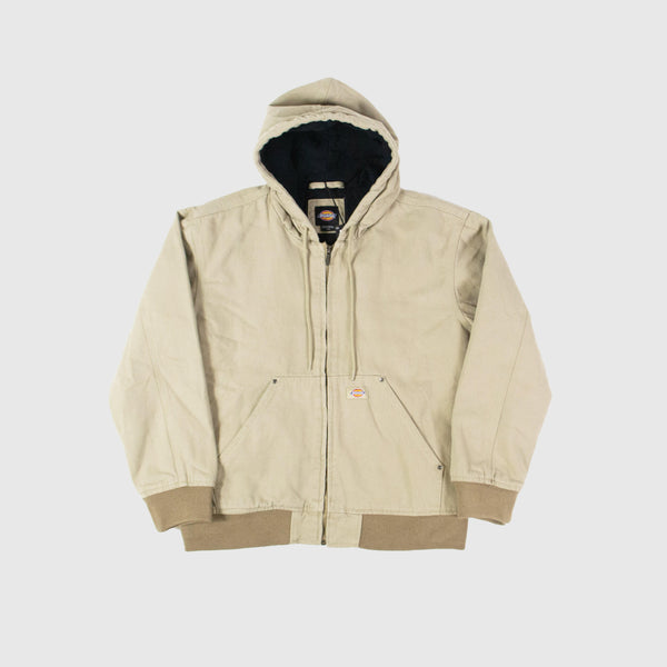 Dickies Hilham Hooded Canvas Jacket - Desert Sand Front