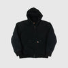 Dickies Hilham Hooded Canvas Jacket - Black Front