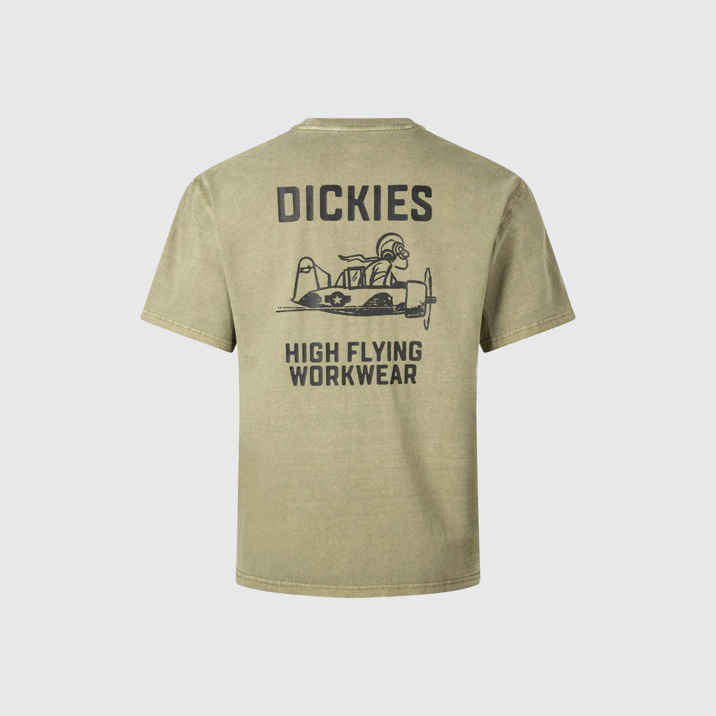 Dickies High Flying Workwear Tee - Imperial Green - Back