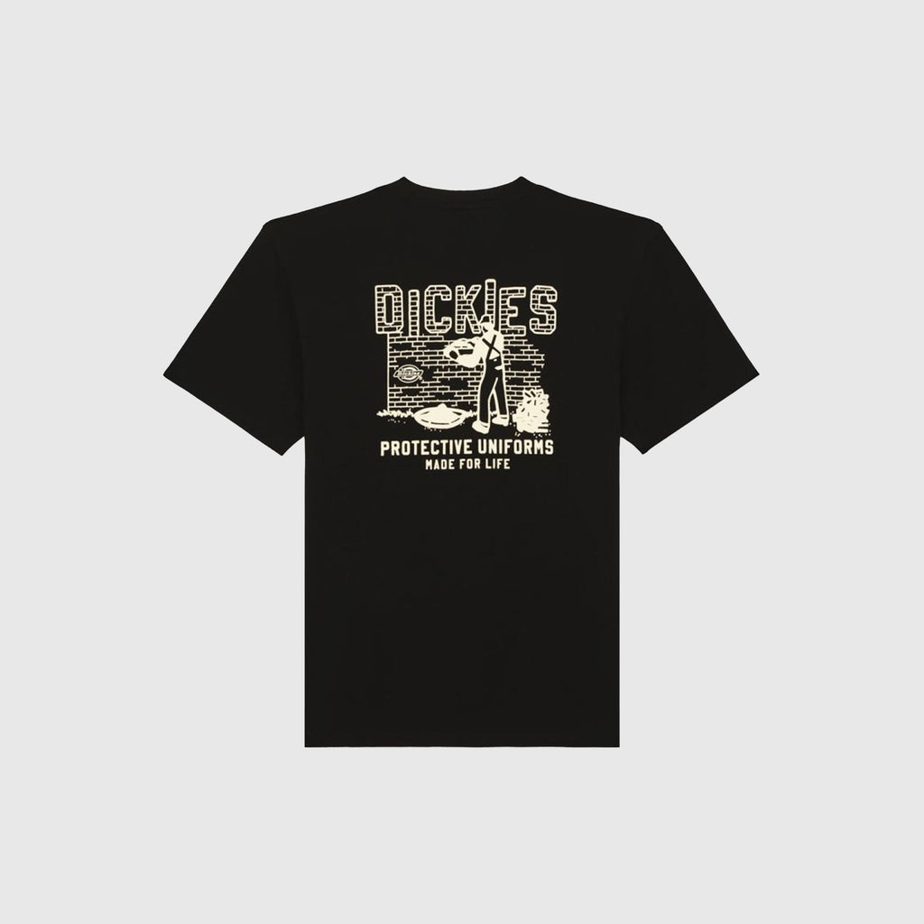 Dickies Bricklane SS Tee - Black - Back