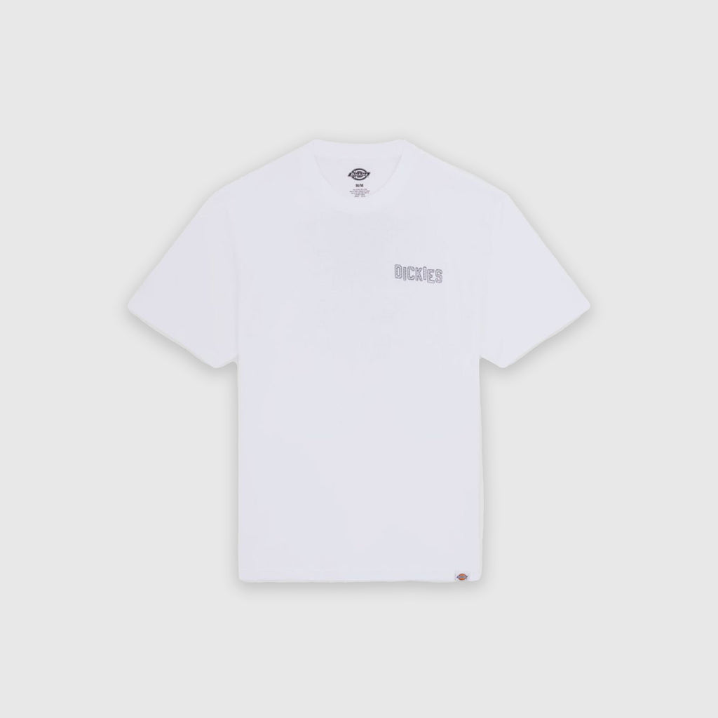 Dickies Bricklane SS Tee - White - Front