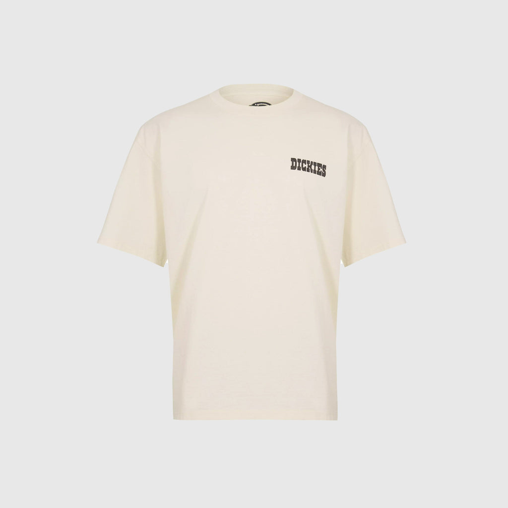 Dickies Buchtell SS Tee - Egret - Front