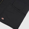 Dickies Gardiner Liner Vest - Black - Front Close Up