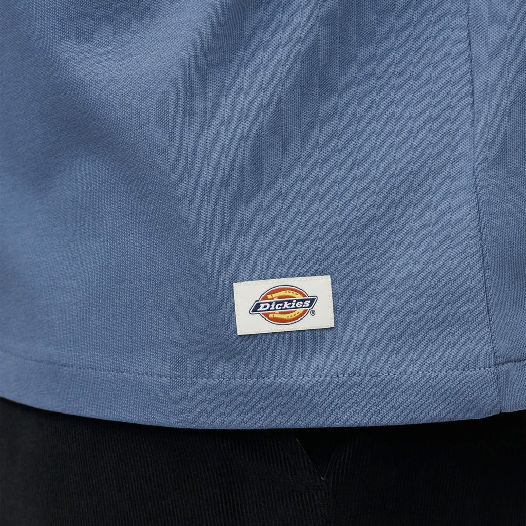 Dickies Mineral Heavyweight Tee - Retro Indigo - Front Close Up