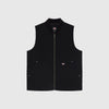 Dickies Quilted Canvas Vest - Black - Front