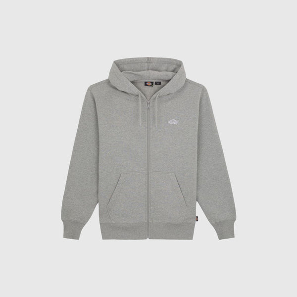 Dickies Summerdale Zip Through - Grey Melange - Front