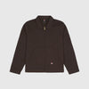 Dickies Unlined Eisenhower Jacket - Dark Brown - Front
