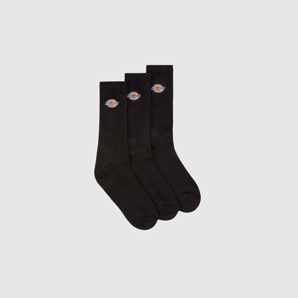 Dickies Valley Grove Sock 3 Pack - Black