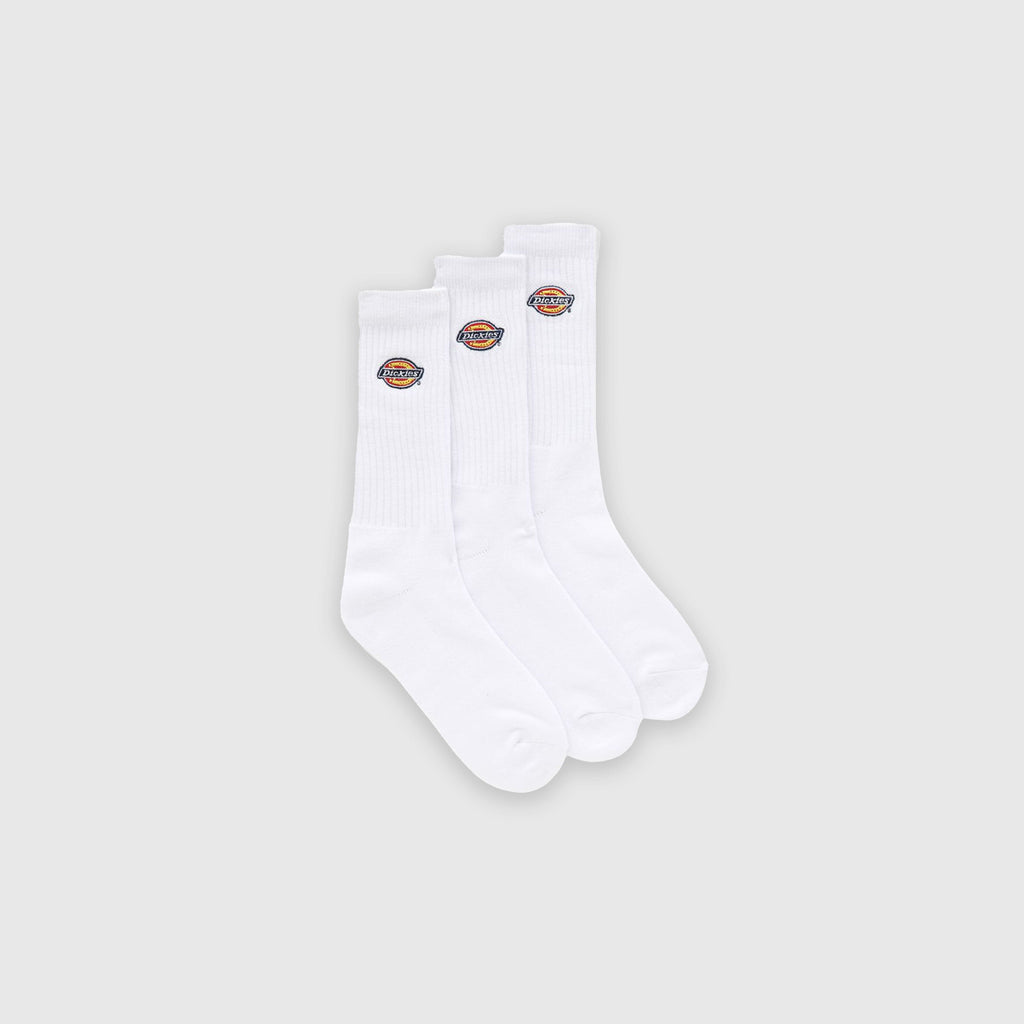 Dickies Valley Grove Sock 3 Pack - White