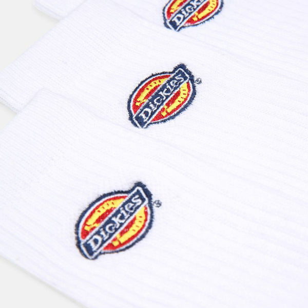 Dickies Valley Grove Sock 3 Pack - White