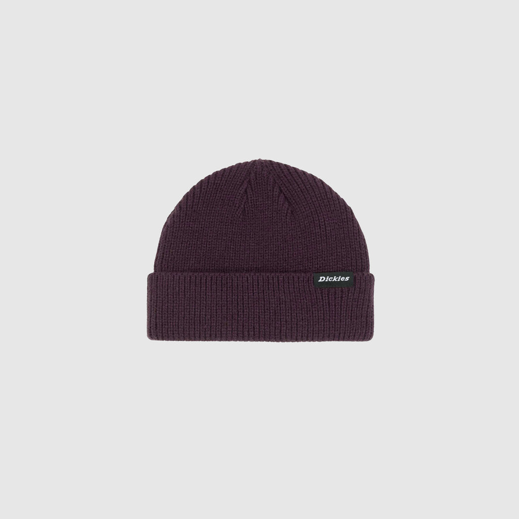 Dickies Woodworth Beanie - Plum Perfect - Front