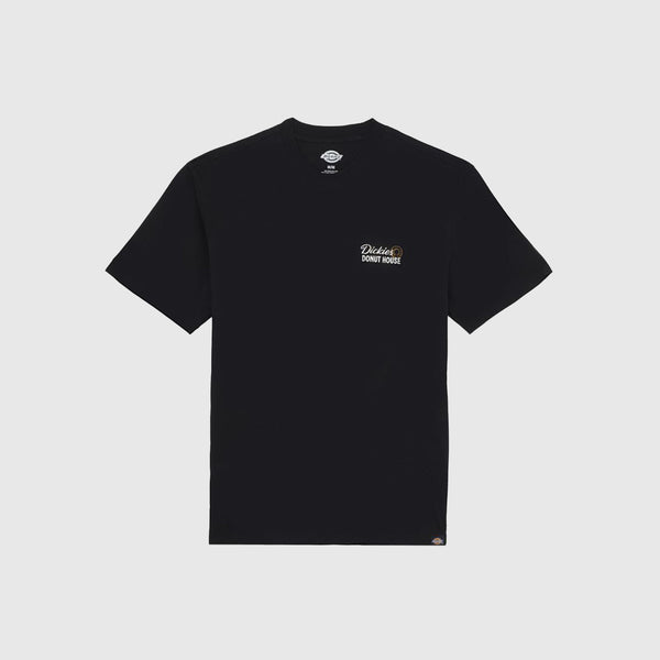 Dickies Donut House Tee - Black - Front