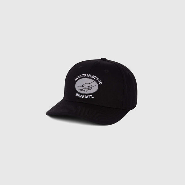 Dime Greetings Full Fit Cap - Black - Front