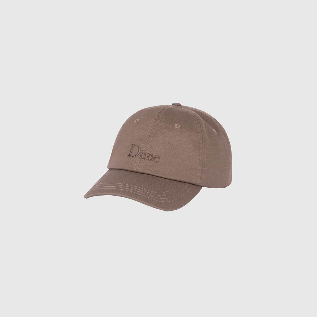 Dime Classic Low Pro Cap - Taupe - Front