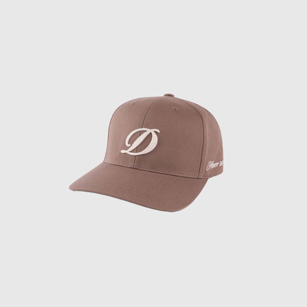 Dime Cursive D Full Fit Cap - Tan