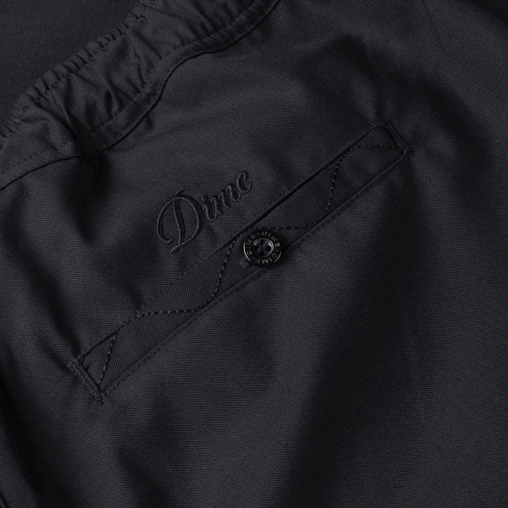 Dime Cargo Dress Pants - Black - Back Close Up