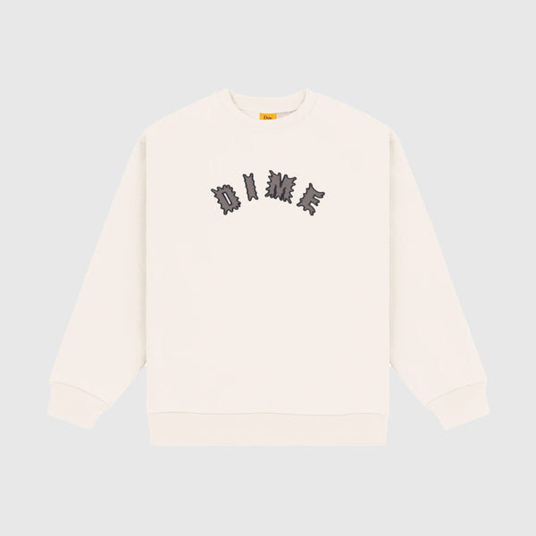 Dime Choppers Crewneck - Natural - Front