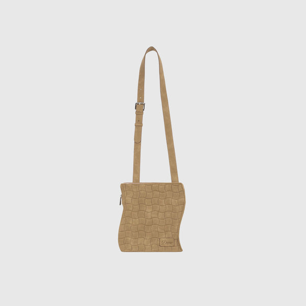 Dime Wave Messenger Bag - Chestnut - Front