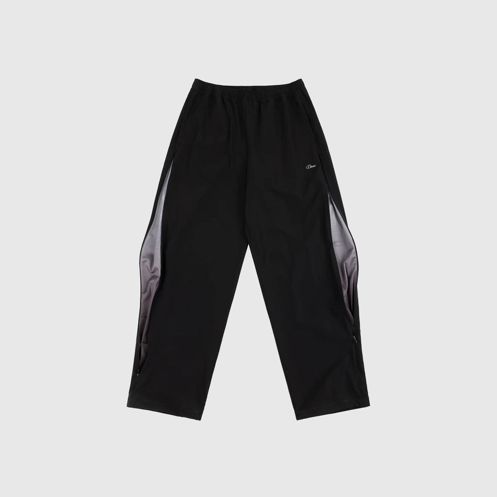 Dime Athletic Zip Pants - Black Front