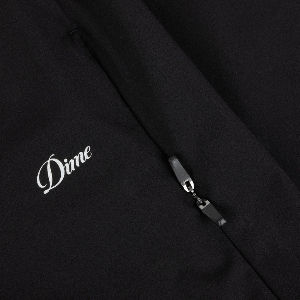 Dime Athletic Zip Pants - Black Side Zipper 