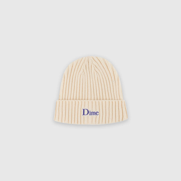 Dime Classic Fold Beanie - Off White