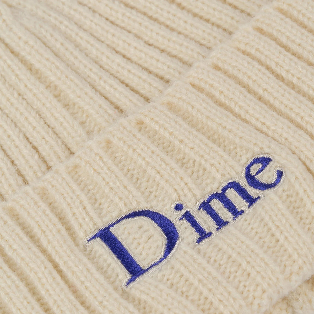 Dime Classic Fold Beanie - Off White