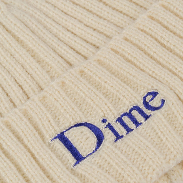 Dime Classic Fold Beanie - Off White