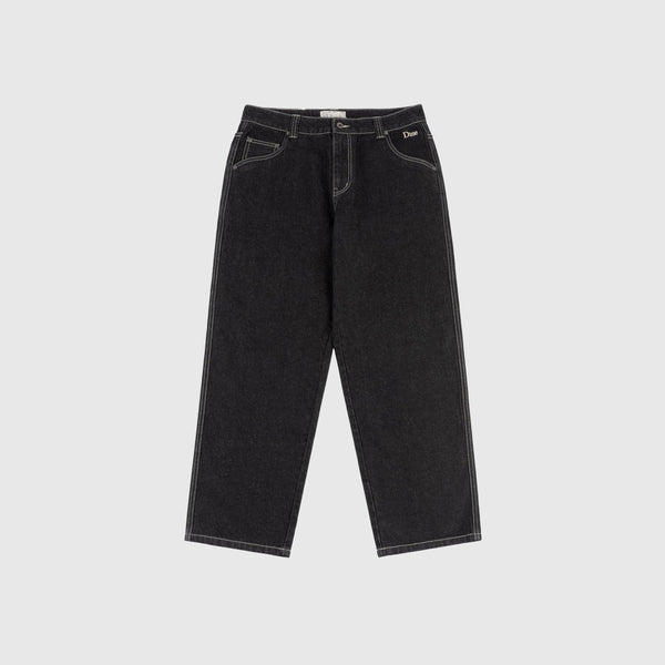 Dime Classic Relaxed Denim Pants - Black Rinsed