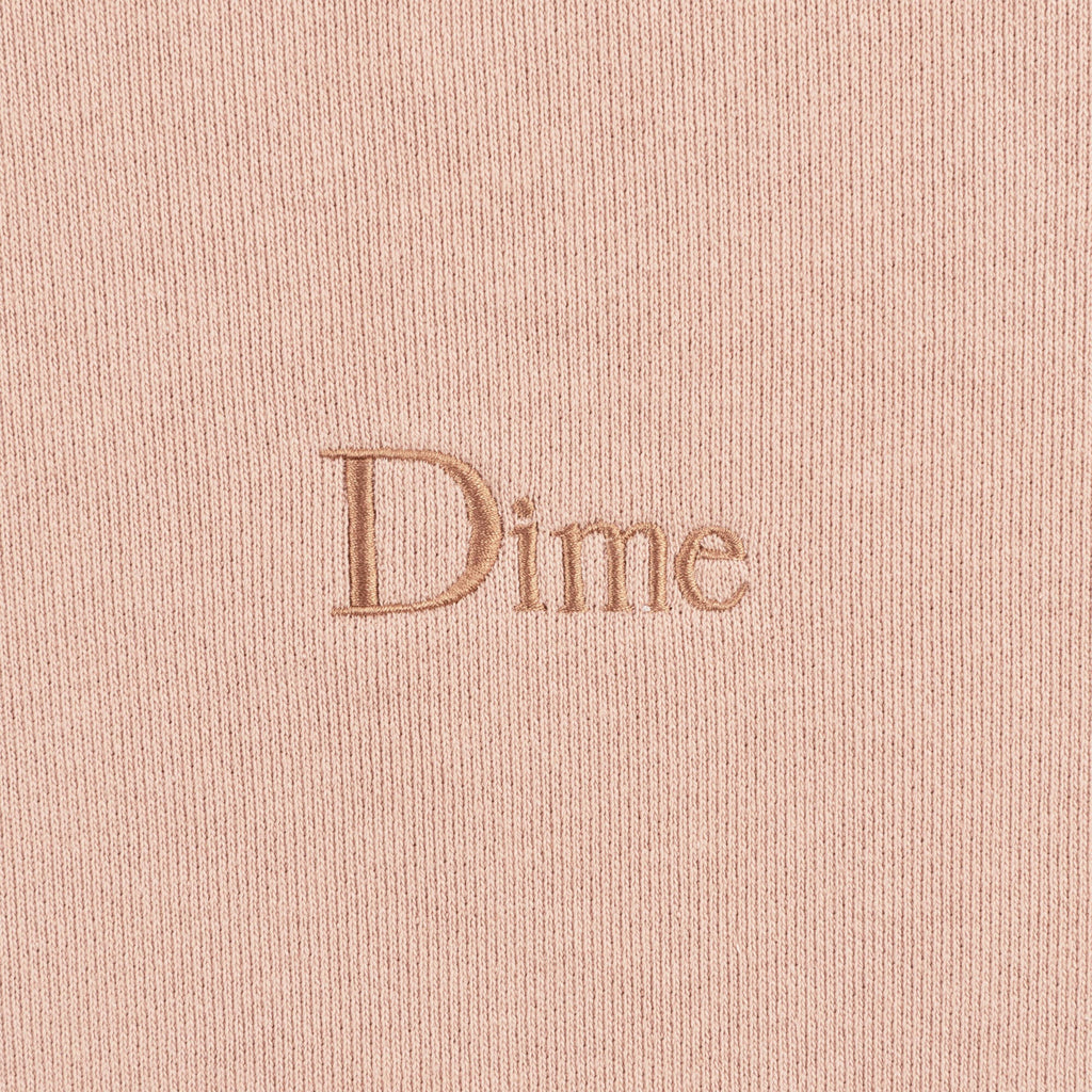 Dime Classic Small Logo Crewneck - Tan