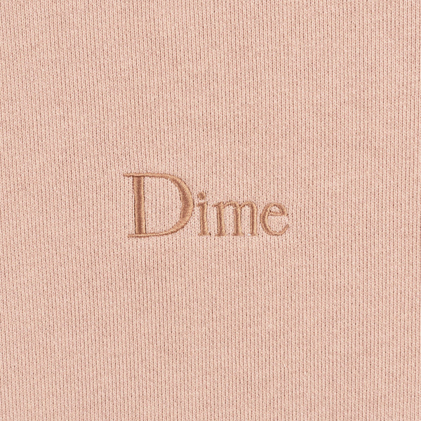 Dime Classic Small Logo Crewneck - Tan