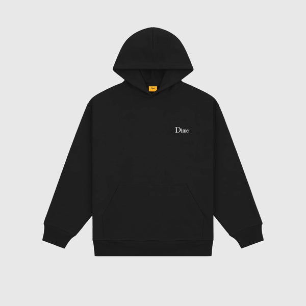 Dime Classic Small Logo Hoodie - Black