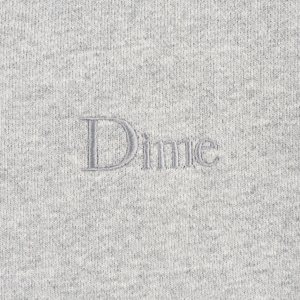 Dime Classic Small Logo Sweatpants - Heather Grey