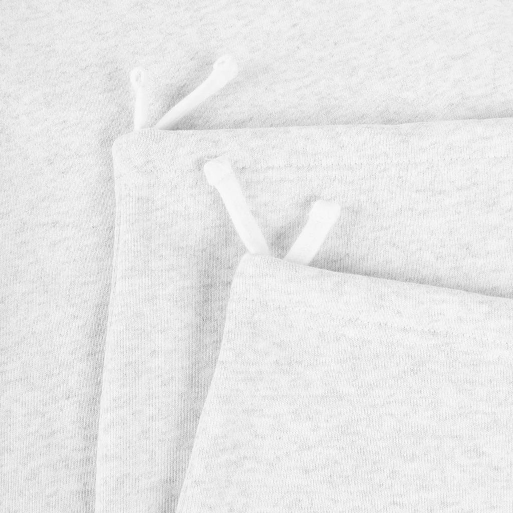 Dime Cursive Small Logo Sweatpants - Ash - Bottom Close Up