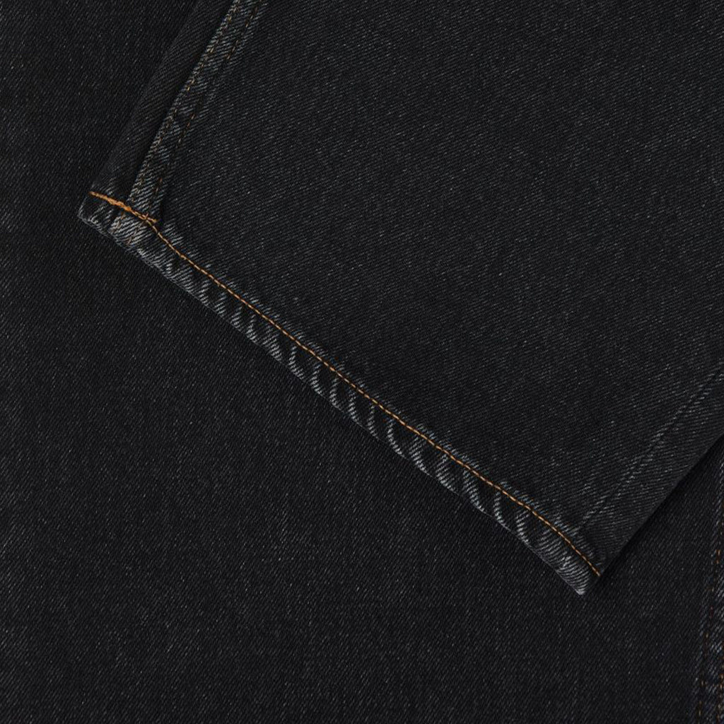 Edwin Tyrell Pant - Black Dark Marble Wash