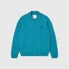 Edwin Mars Polo Cardigan - Baltic Garment Washed - Front