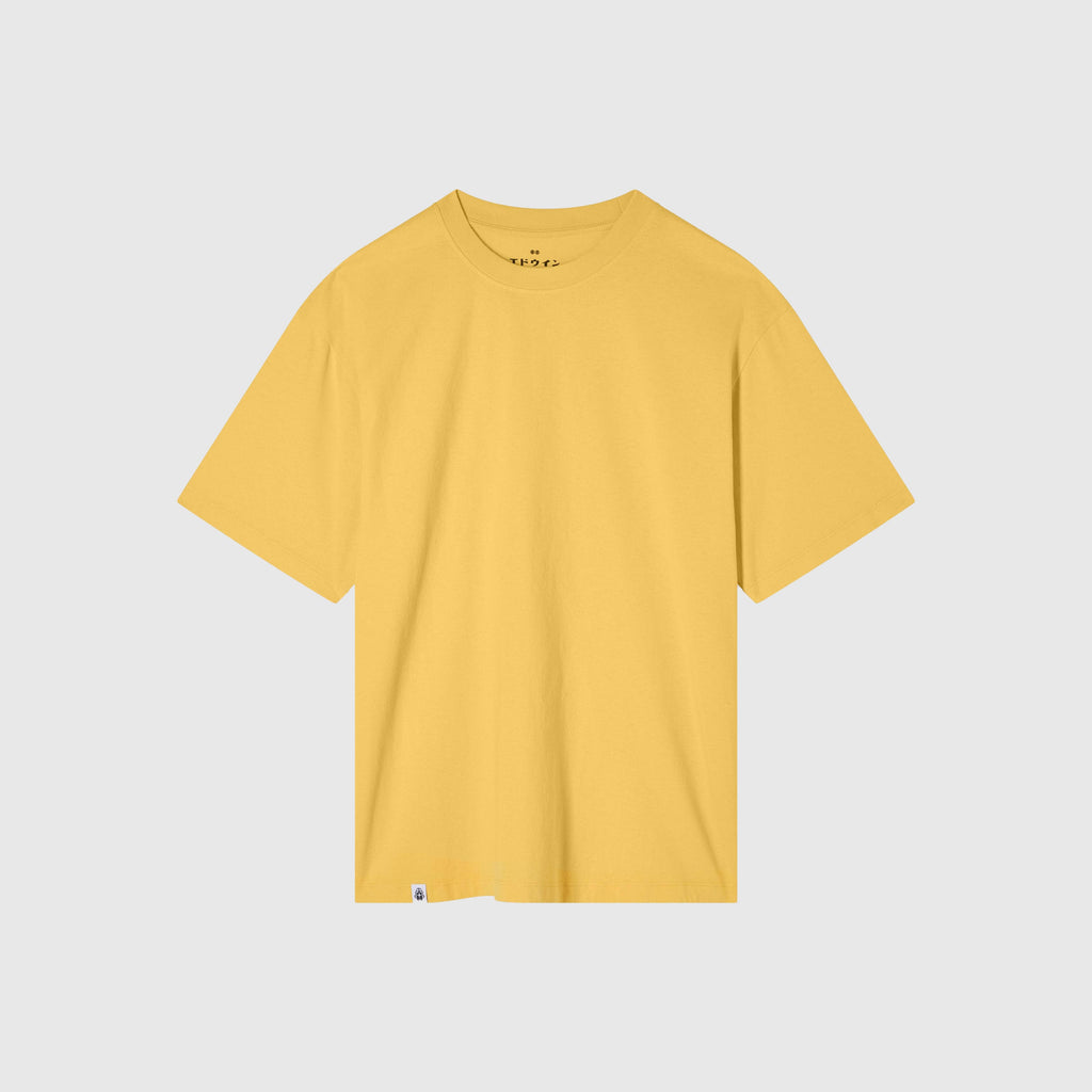Edwin Oversize Basic TS - Yarrow Garment Washed - Front