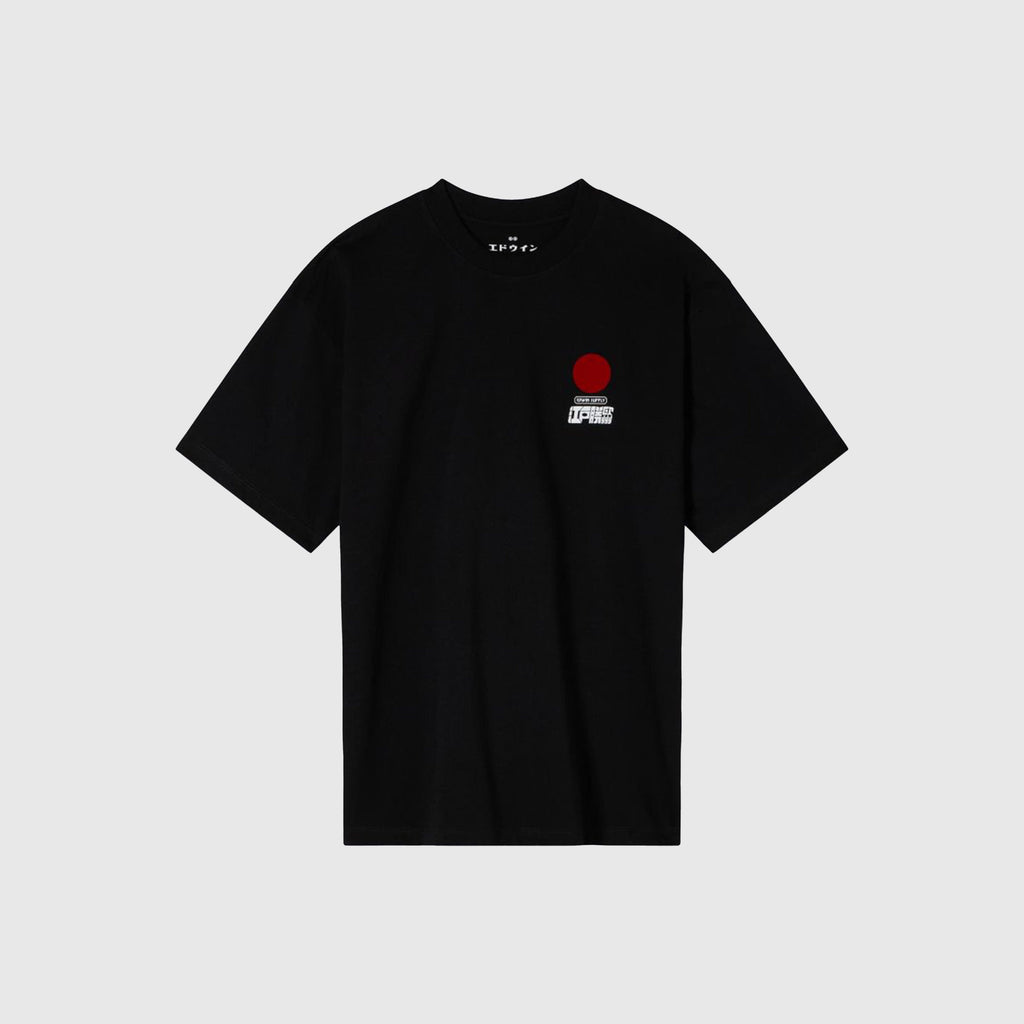 Edwin Sun TS Jersey - Black - Front